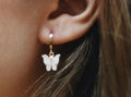 Butterfly Huggie Earrings - Camillaboutiqueshop