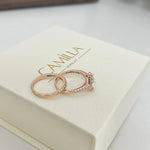 'LINKED FOREVER' RING SET - camillaboutiqueshop