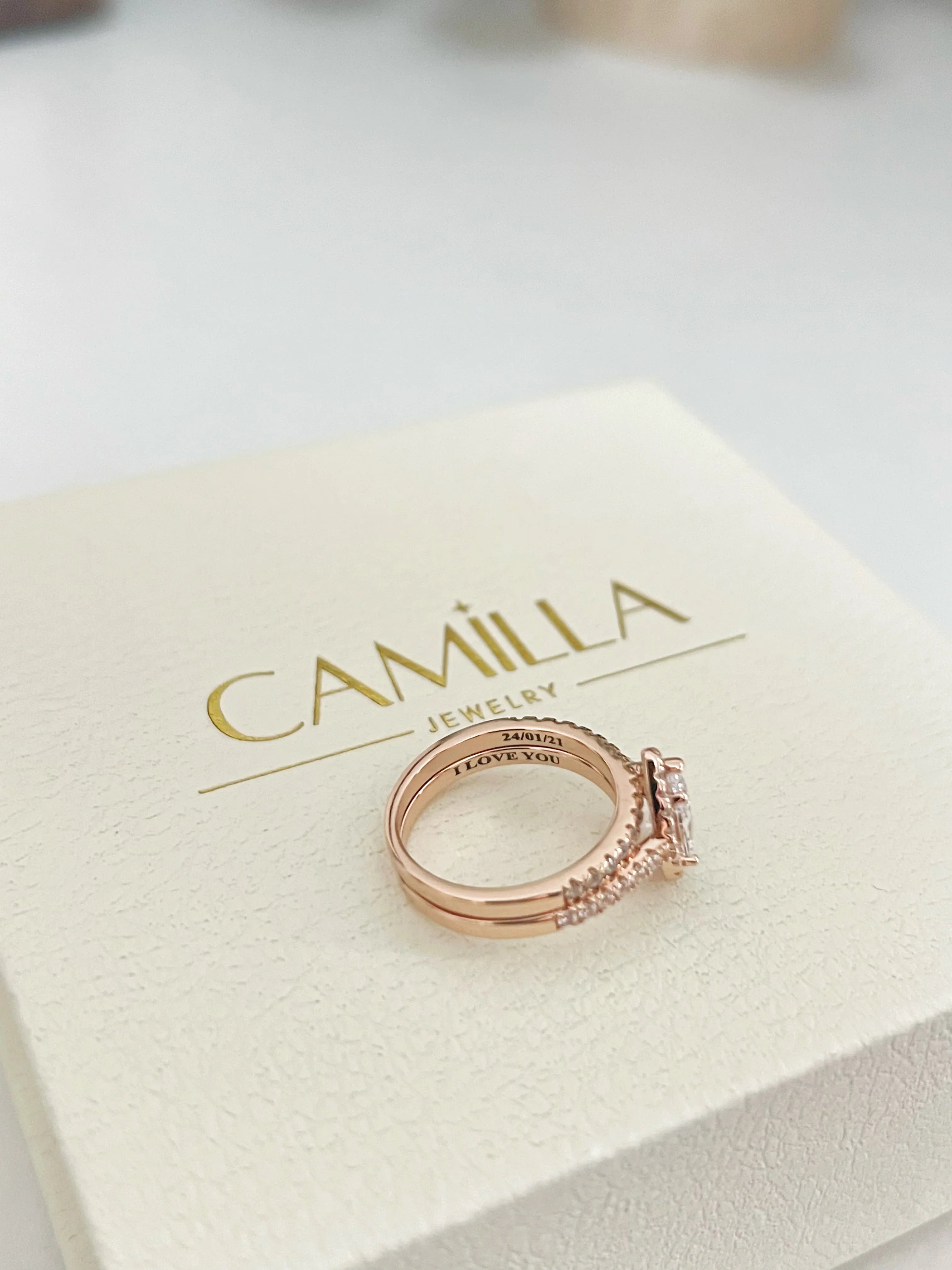 'LINKED FOREVER' RING SET - camillaboutiqueshop