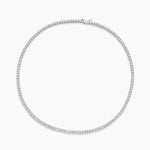 Classic Cubic Zirconia Tennis Necklace - 3mm - camillaboutiqueshop
