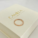 Classic Pave Set Full CZ Eternity Band Ring In Sterling Silver - camillaboutiqueshop