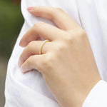 Classic Pave Set Full CZ Eternity Band Ring In Sterling Silver - camillaboutiqueshop