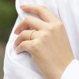 Classic Pave Set Full CZ Eternity Band Ring In Sterling Silver - camillaboutiqueshop