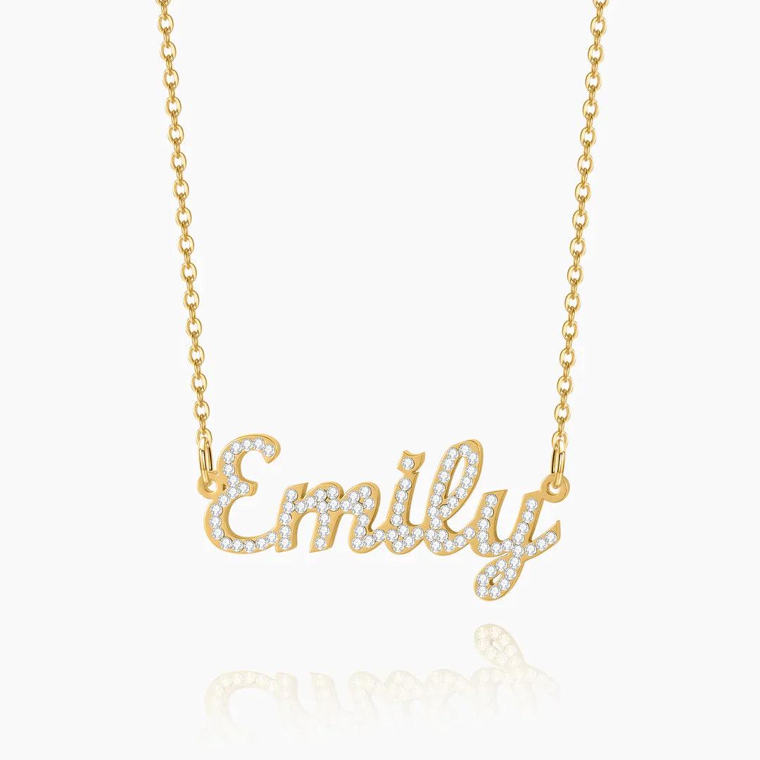 Custom Iced Out Name Necklace - Camillaboutiqueshop