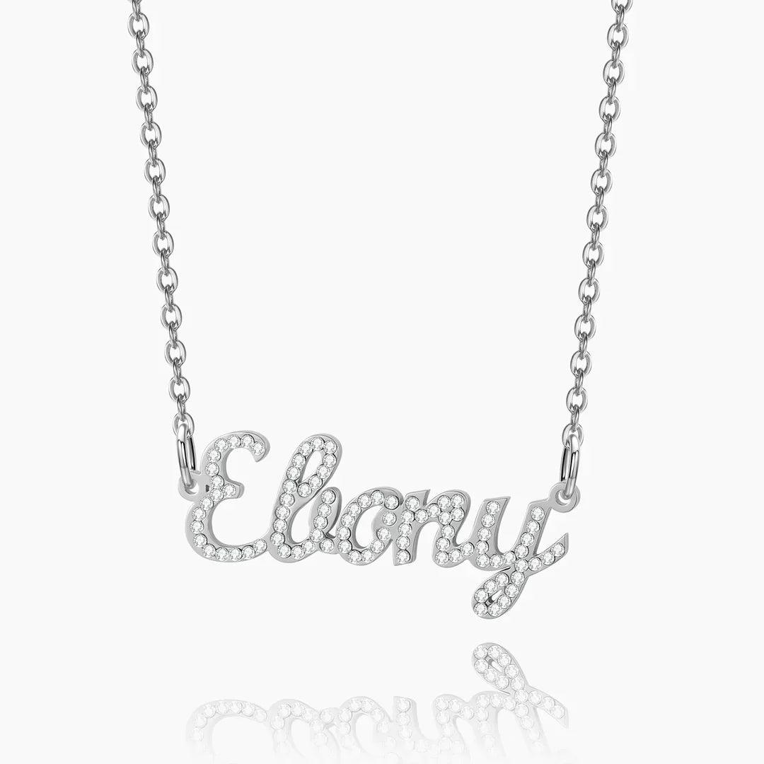 Custom Iced Out Name Necklace - Camillaboutiqueshop