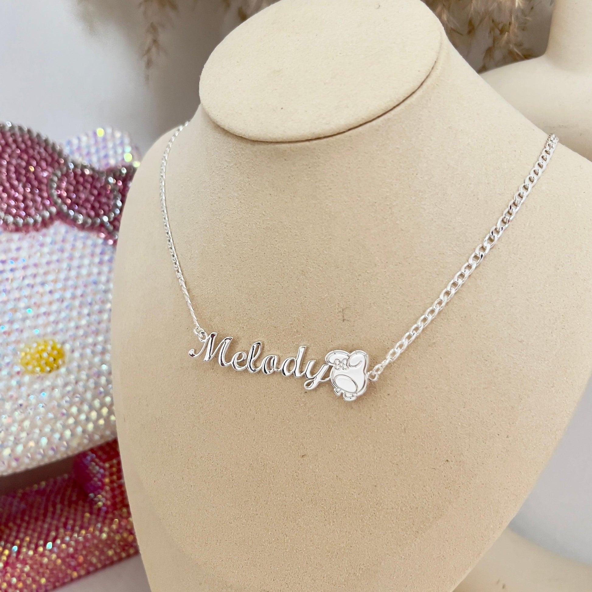 Custom My melody Name necklace - Camillaboutiqueshop