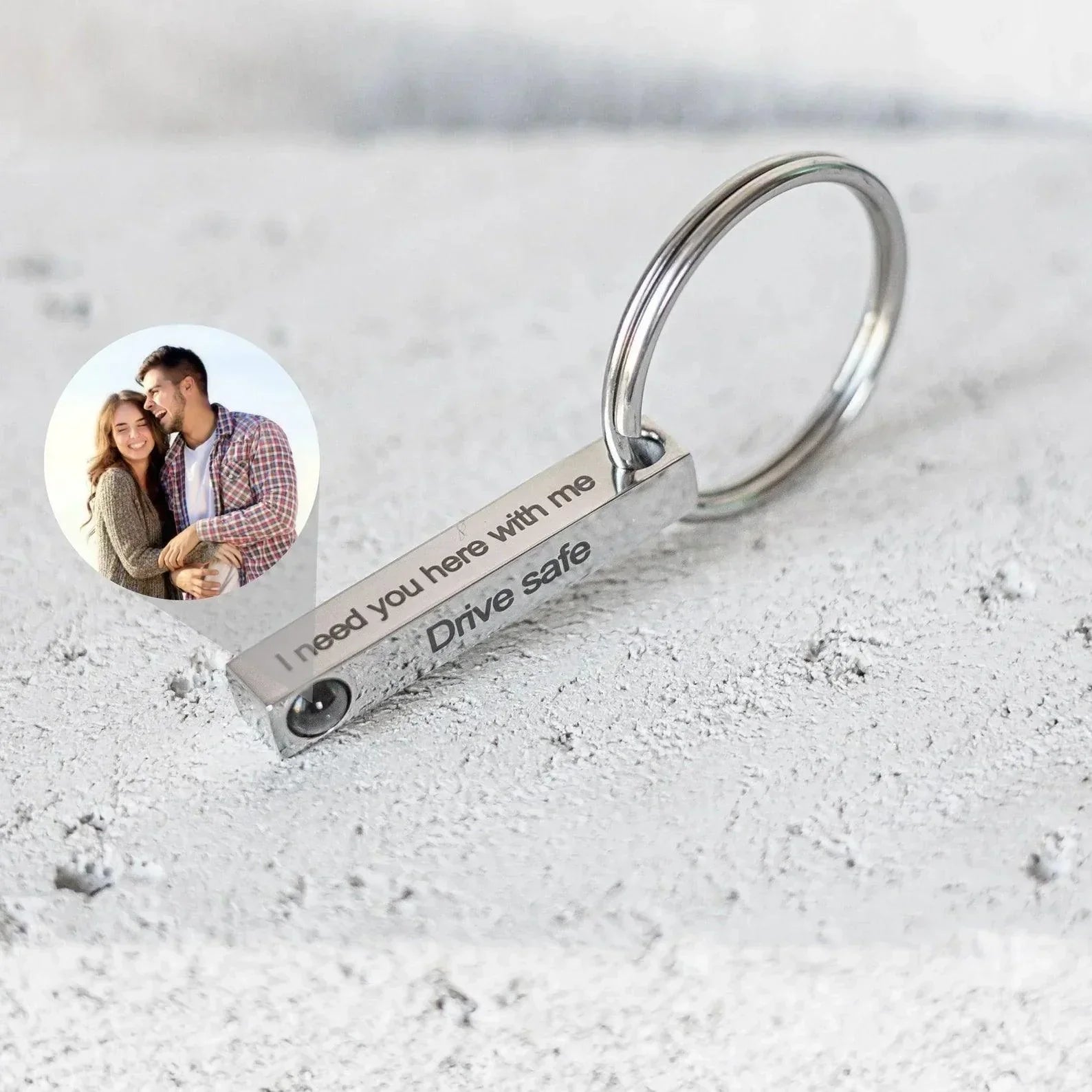 Custom Photo Keychain - camillaboutiqueshop