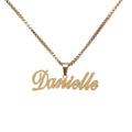 Custom Script Name Necklace Box Chain - Camillaboutiqueshop