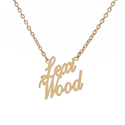 Custom Script Two Name Necklace - Camillaboutiqueshop