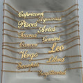 Custom Zodiac Nameplate Pendant Necklace - Camillaboutiqueco camillaboutiqueshop.com
