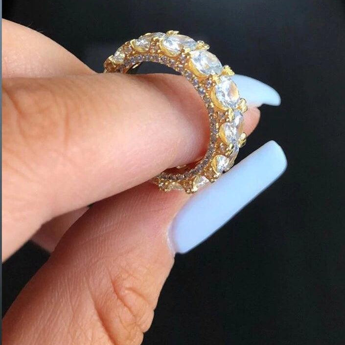 CZ Eternity Ring - camillaboutiqueshop