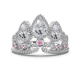 Diamond Rapunzel Crown Ring - camillaboutiqueshop