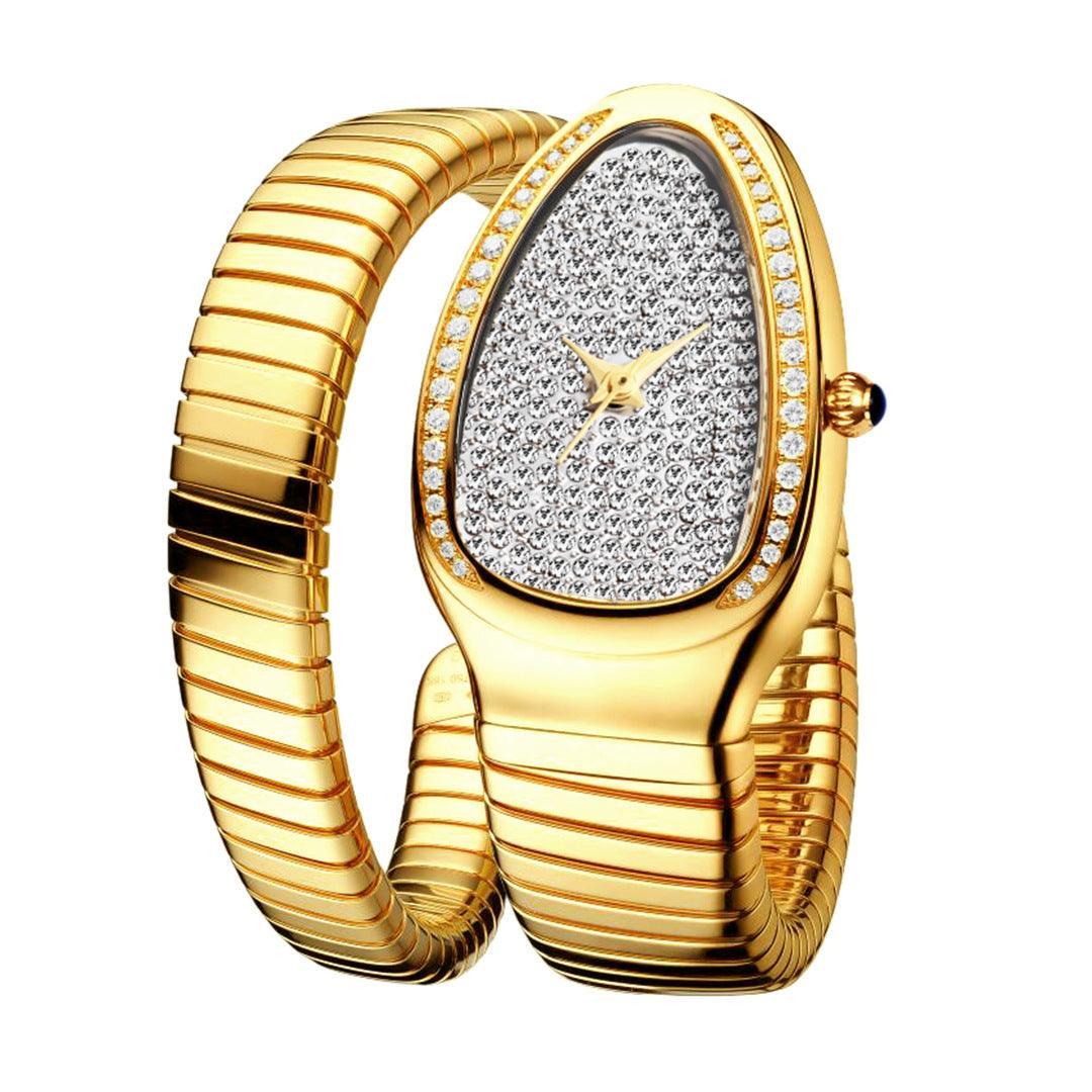 Diamond Snake Wrist Watches - camillaboutiqueshop