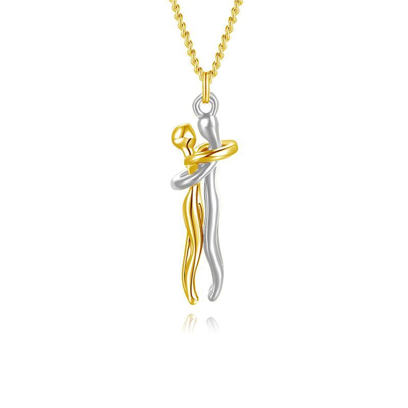 Gold Hug Necklace - Camillaboutiqueshop