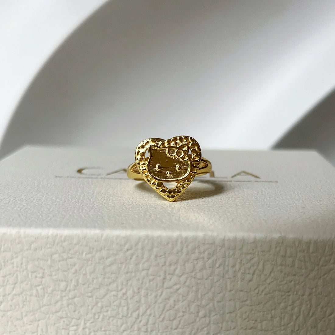 Heart Nugget Hk Ring - Camillaboutiqueshop