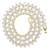 Heart Tennis Necklace - camillaboutiqueshop