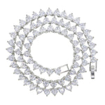 Heart Tennis Necklace - camillaboutiqueshop