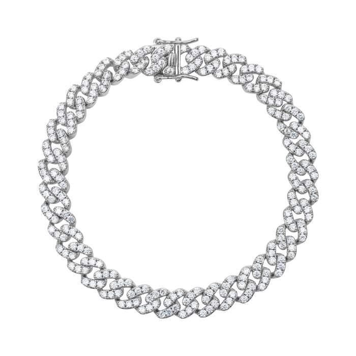 Iced Cubano Link Bracelet - camillaboutiqueshop