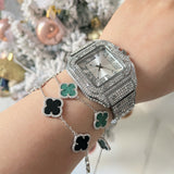 Iced Out Watch - Square Face - camillaboutiqueshop