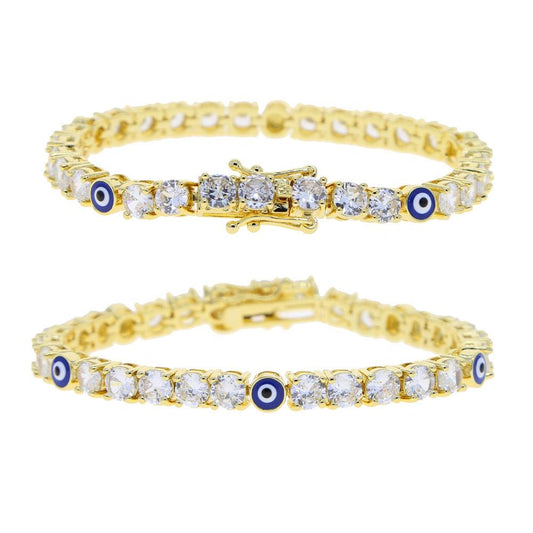 Icy Evil Eye Bracelet - Camillaboutiqueshop