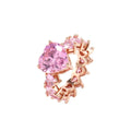 ICY PINK HEART RING - Camillaboutiqueshop