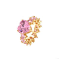 ICY PINK HEART RING - Camillaboutiqueshop