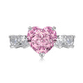 ICY PINK HEART RING - Camillaboutiqueshop