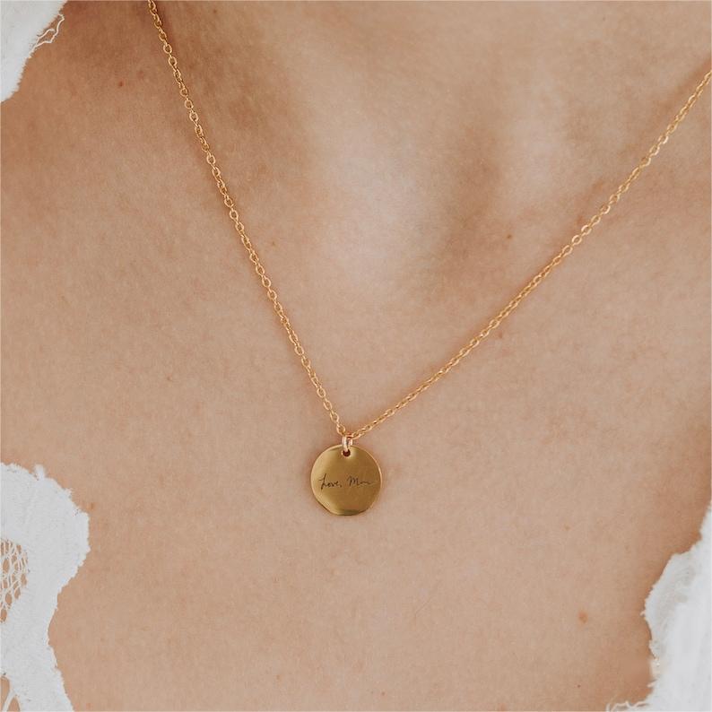 Actual Handwriting Necklace - camillajewelry