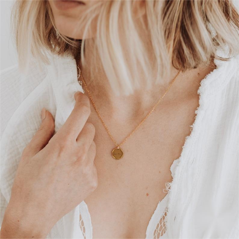 Actual Handwriting Necklace - camillajewelry