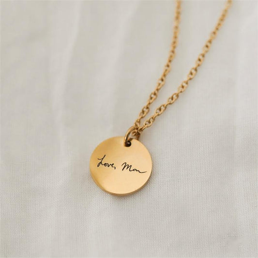 Actual Handwriting Necklace - camillajewelry