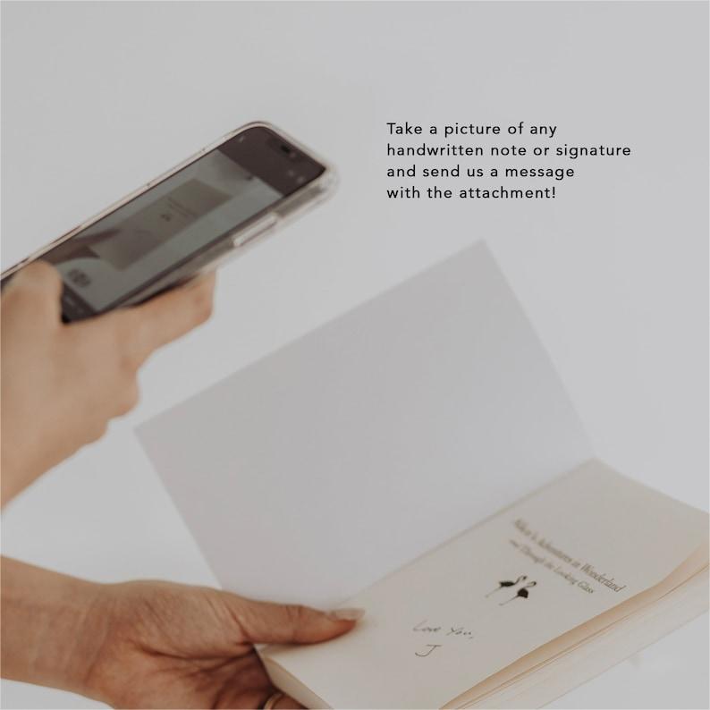 Actual Handwriting Necklace - camillaboutiqueshop