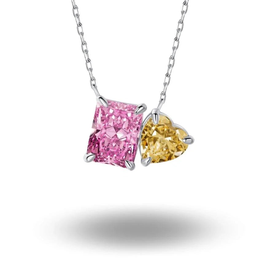 Toi et Moi Birthstone Necklace - camillaboutiqueshop