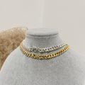 Initial Choker Necklace - Camillaboutiqueshop