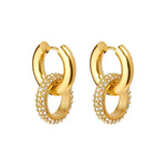 Interlock Hoop Earrings - camillaboutiqueshop