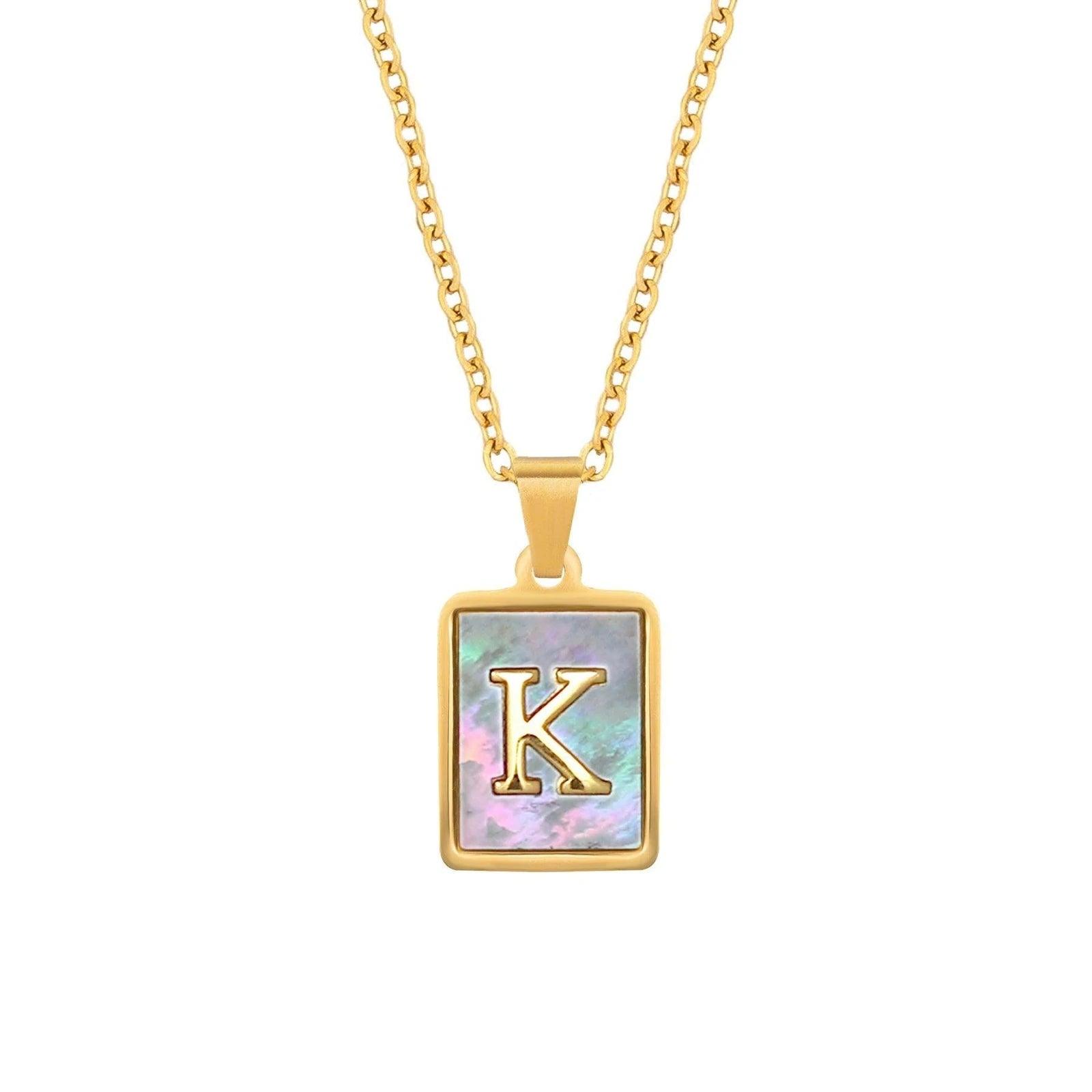 KELANHI INITIAL NECKLACE - Camillaboutiqueshop
