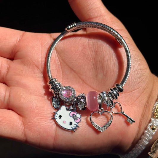 Kitty Charm Bracelet - Camillaboutiqueshop