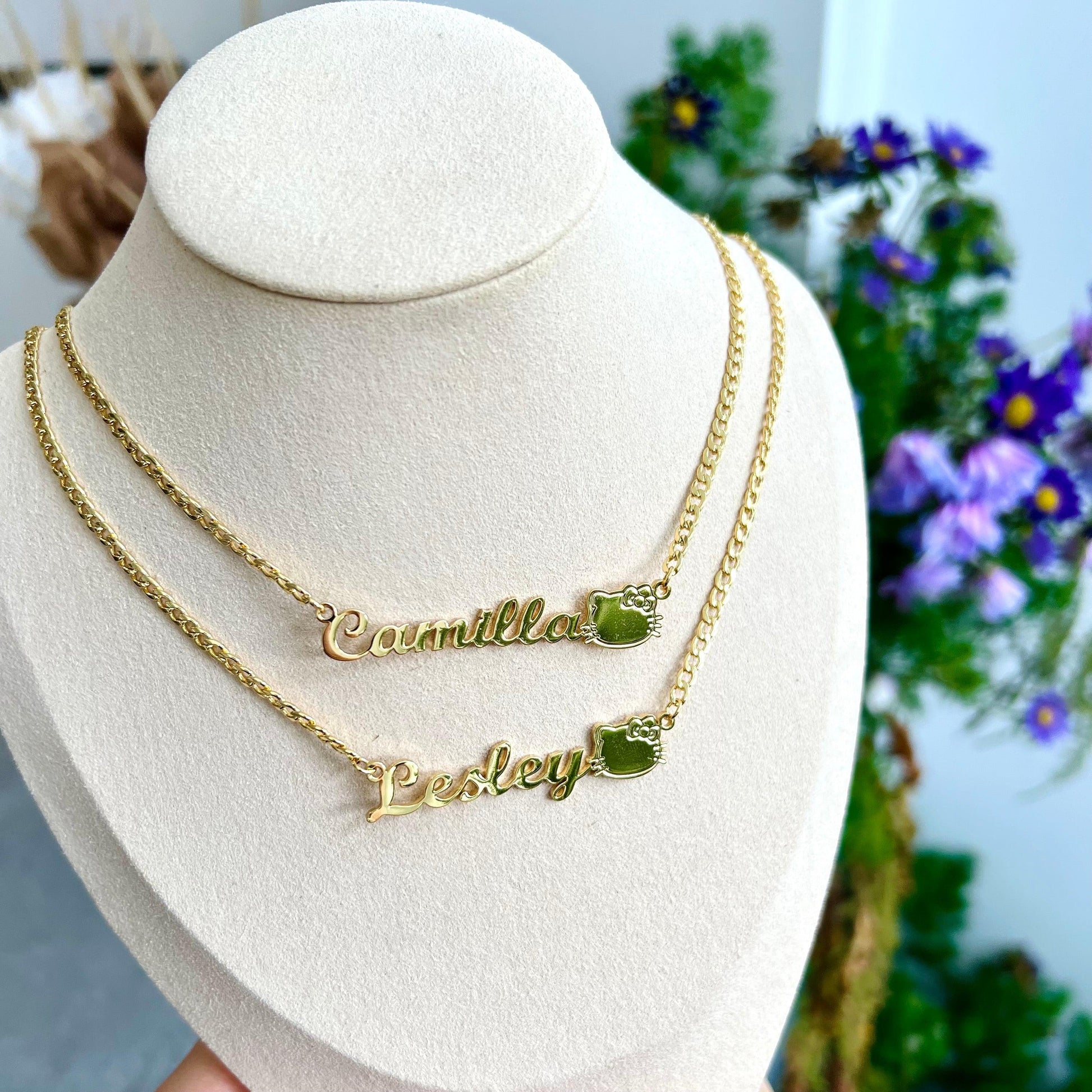 Kitty Name Necklace - Camillaboutiqueshop