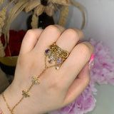 Flower Charm Ring - camillaboutiqueshop