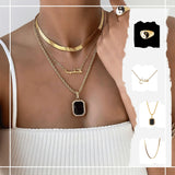 Personalized Arabic Name Necklace In 18k Gold Plated - camillaboutiqueshop