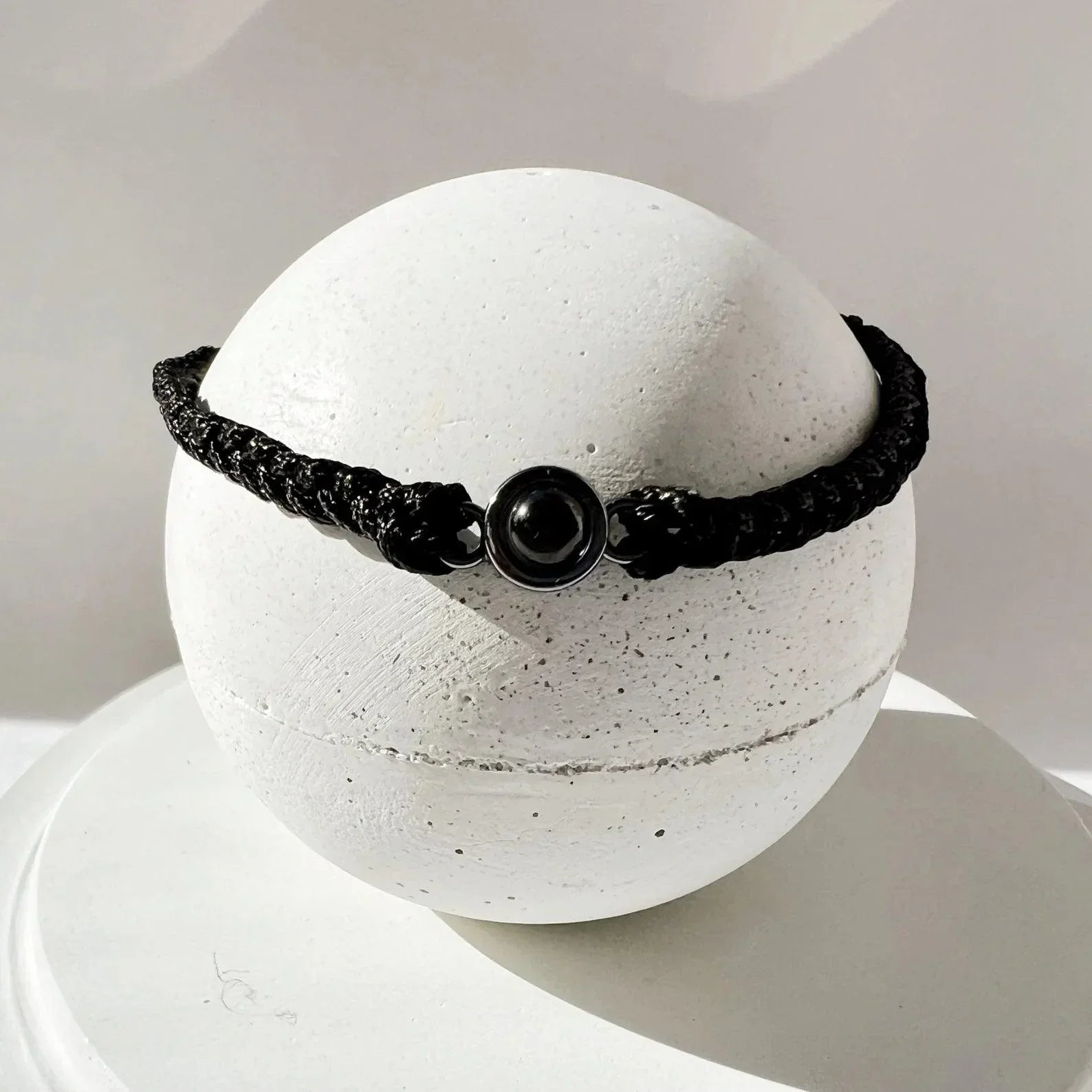 Personalized Circle Photo Bracelet With Picture Inside - camillaboutiqueshop