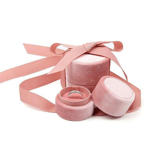 Ribbon Velvet Ring Box - Camillaboutiqueshop