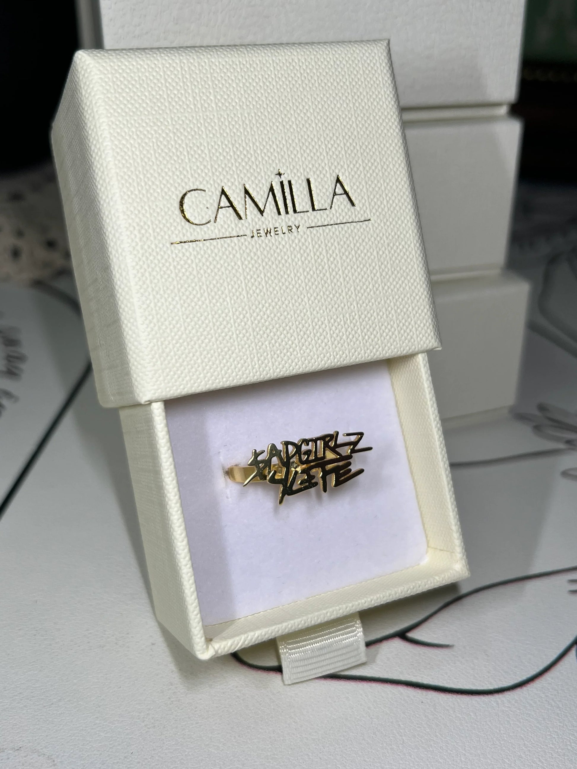 Sad girls 4 life ring - Camillaboutiqueshop