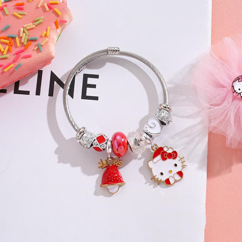 Sanrio Christmas Charm Bracelet - Camillaboutiqueshop