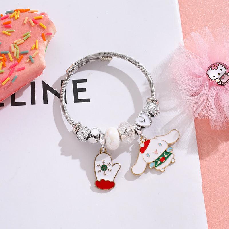 Sanrio Christmas Charm Bracelet - Camillaboutiqueshop