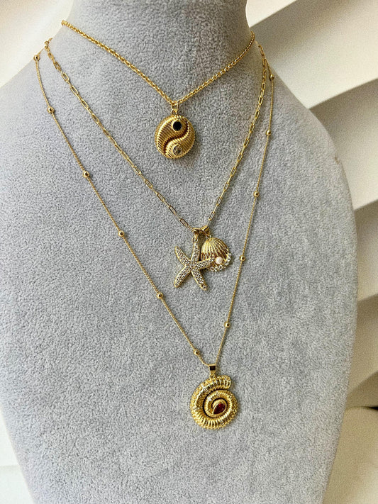 Sea Snail Necklace - Camillaboutiqueshop