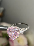 Sparkling Pink Bow Ring - Camillaboutiqueshop