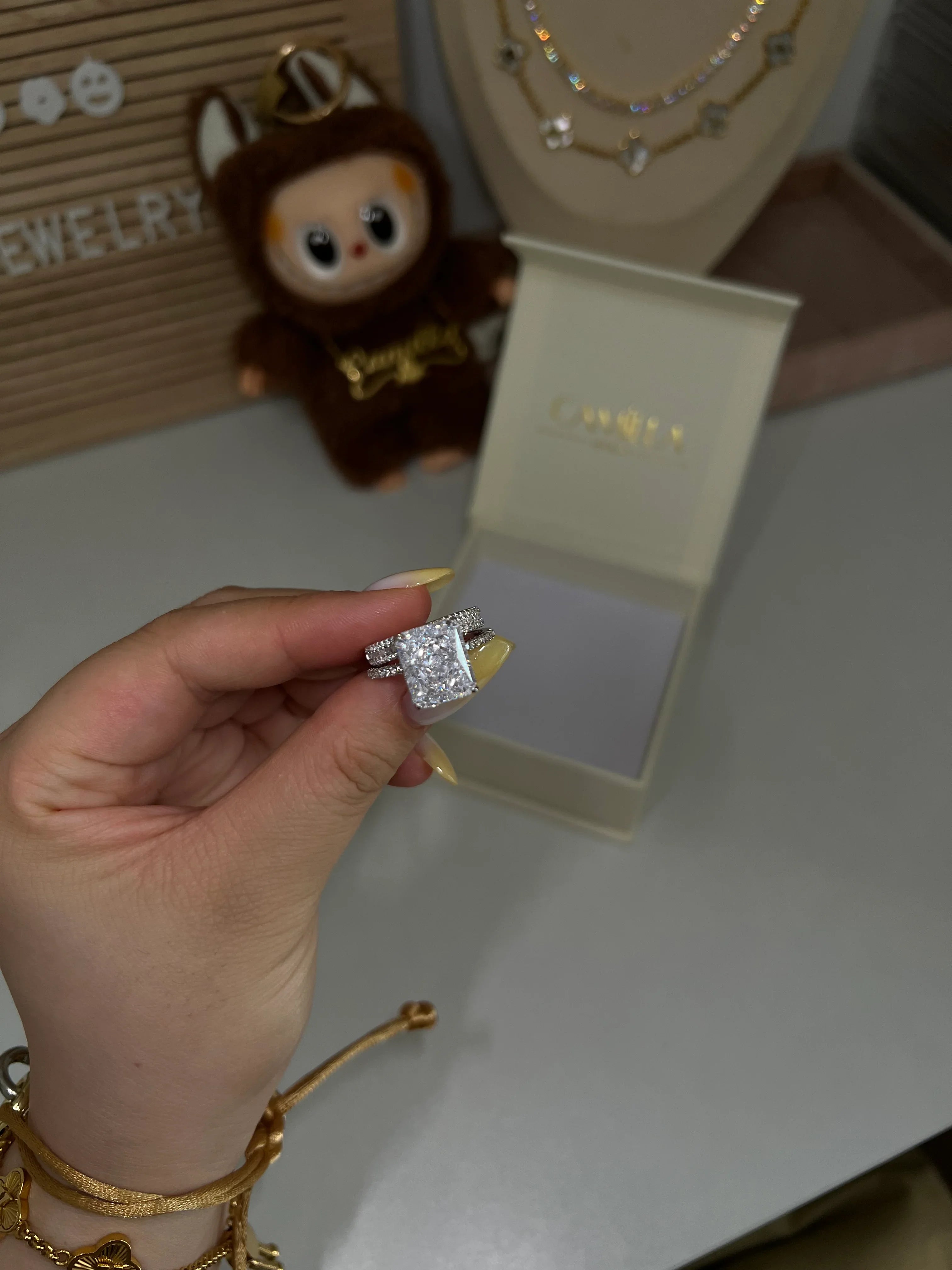 'MARRY ME' WEDDING RING SET - camillaboutiqueshop