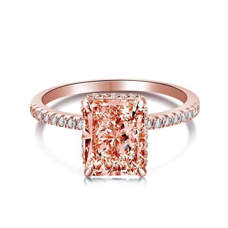 RADIANT CUT'JASMINE' - ROSE GOLD CHAMPAGNE - camillaboutiqueshop