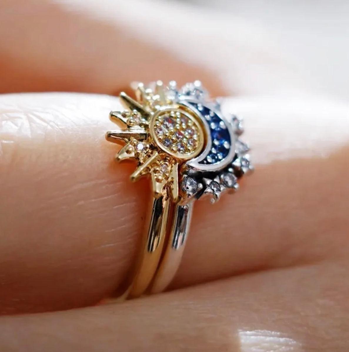 Sun and Moon Ring - Camillaboutiqueshop