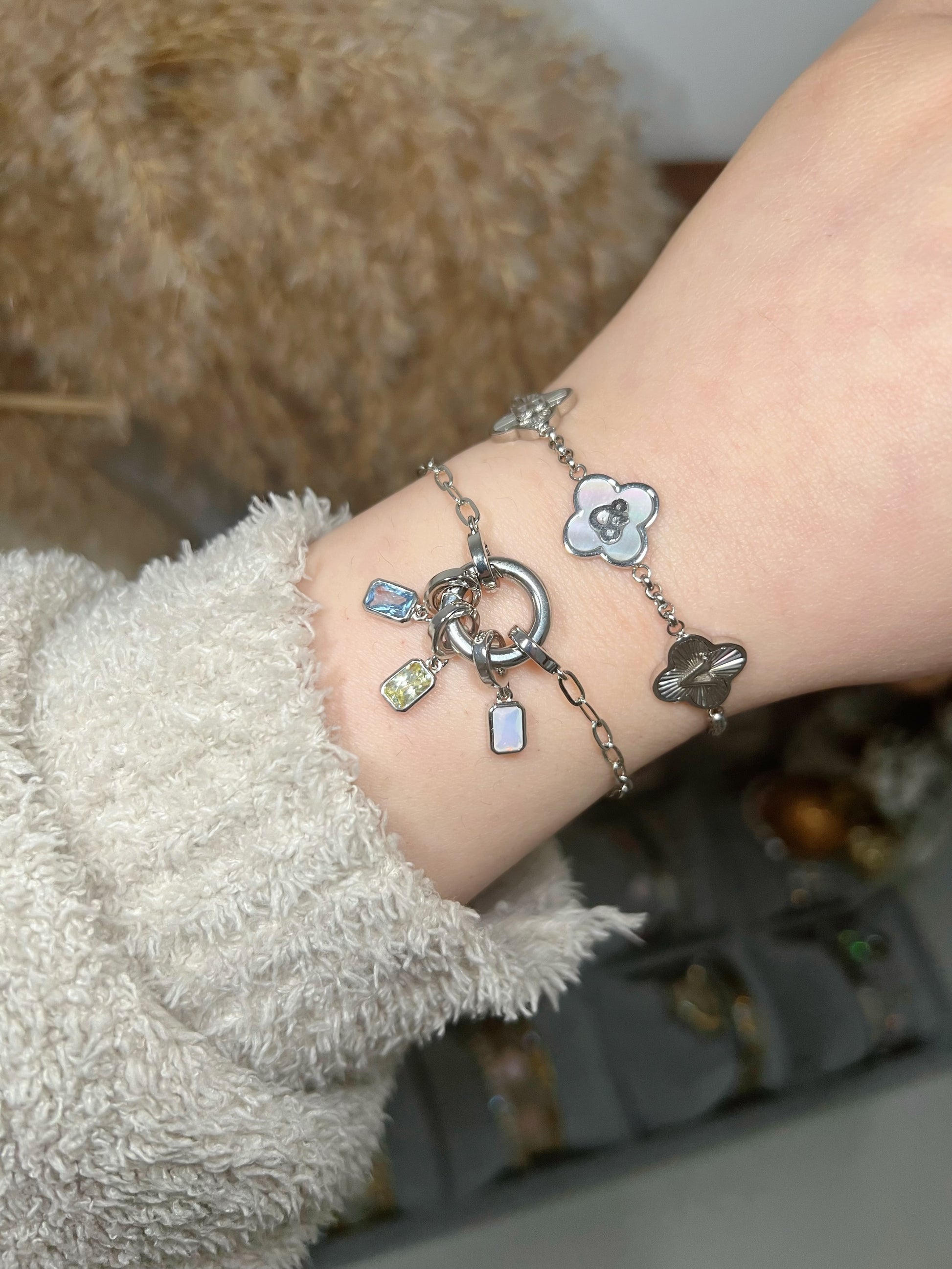 Three Birthstone Bracelet - Camillaboutiqueshop